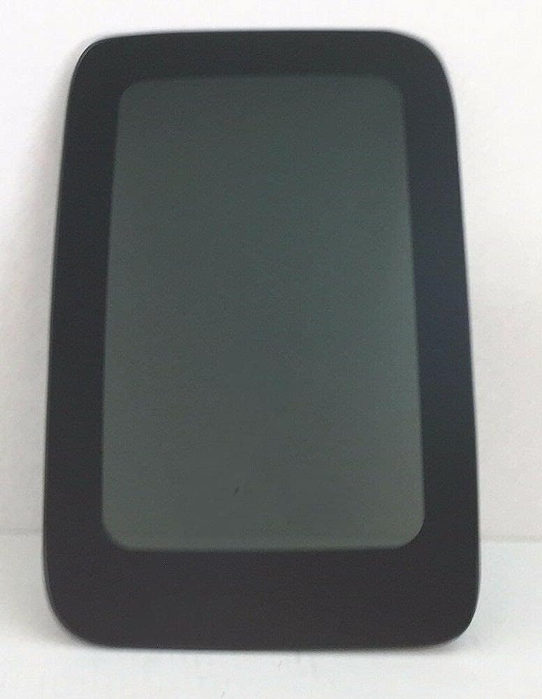 Driver Left Side Rear Quarter Glass Quarter Window Compatible with Nissan Frontier Pickup 2-Door Extended Cab 1998-2004 Models