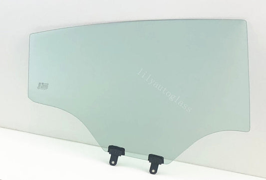 Passenger Right Side Rear Door Window Door Glass Compatible with Kia Rio 4 Door Sedan 2012-2017 Models