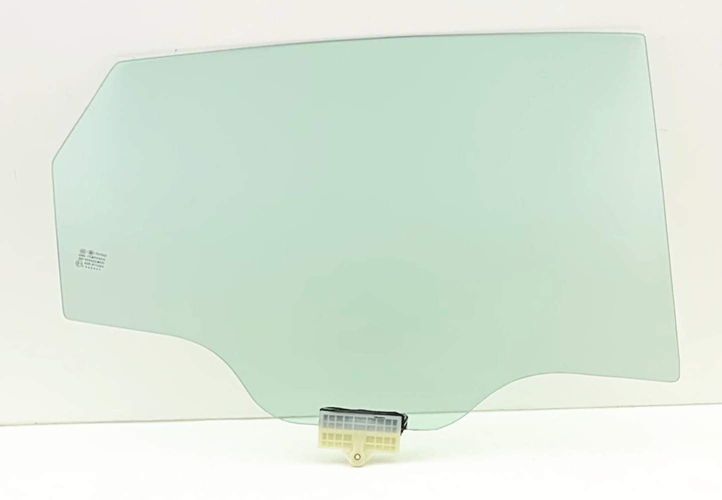 Passenger Right Side Rear Door Window Door Glass Compatible with Kia Optima 2016-2020 / Optima Hybrid 2017-2020 Models