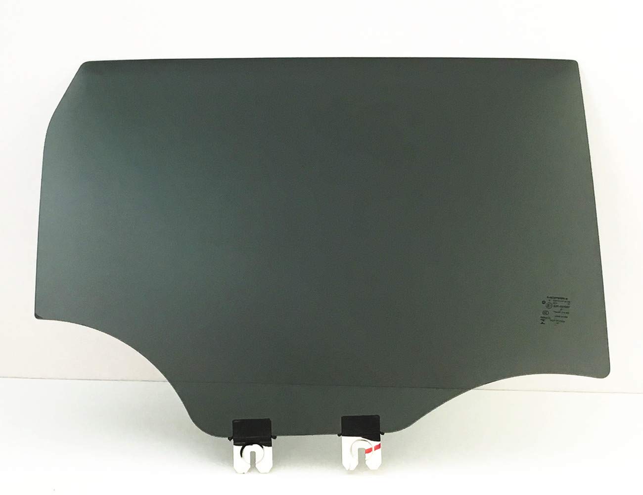 Passenger Right Side Rear Door Window Door Glass Compatible with Jeep Cherokee 2014-2023 Models (Not For Grand Cherokee)