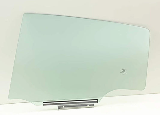 Driver Left Side Rear Door Window Door Glass Compatible with Toyota Yaris 4 Door Hatchback 2012-2019 Models