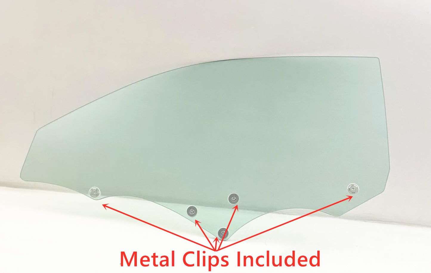 Clips Included Tempered Driver Left Side Door Window Door Glass Compatible with Toyota Solara 1999-2003 Models