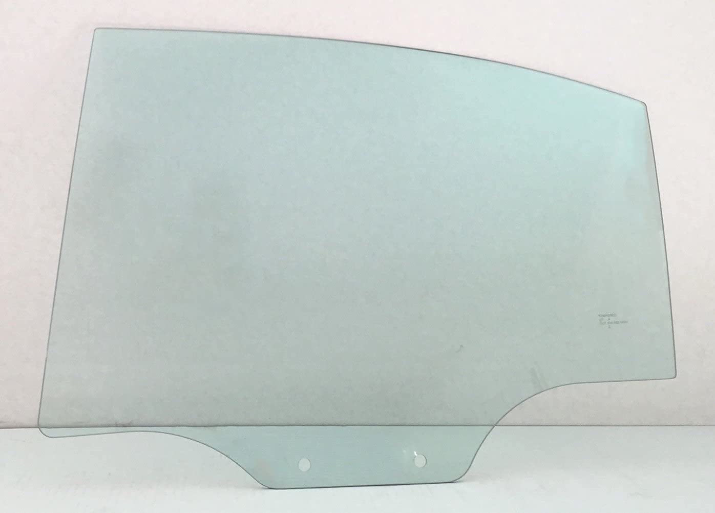 Driver Left Side Rear Door Window Door Glass Compatible with Kia Rio 4 Door Sedan 2006-2011 Models