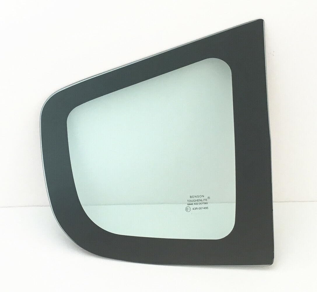 Passenger Right Side Rear Quarter Window Quarter Glass Compatible with Honda Fit 2006-2008 Models