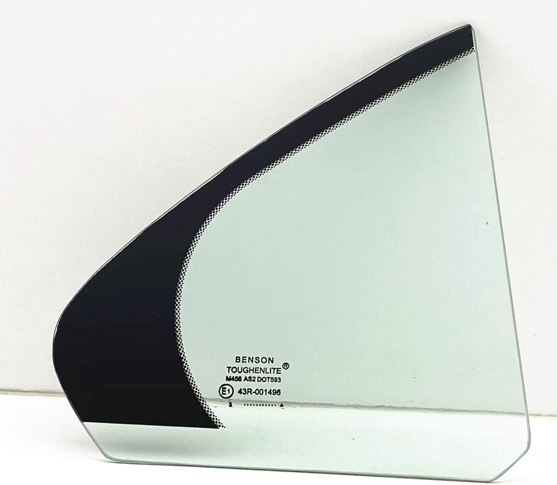 Passenger Right Side Rear Vent Window Vent Glass Compatible with Acura TSX 2004-2008 Models Glass Only