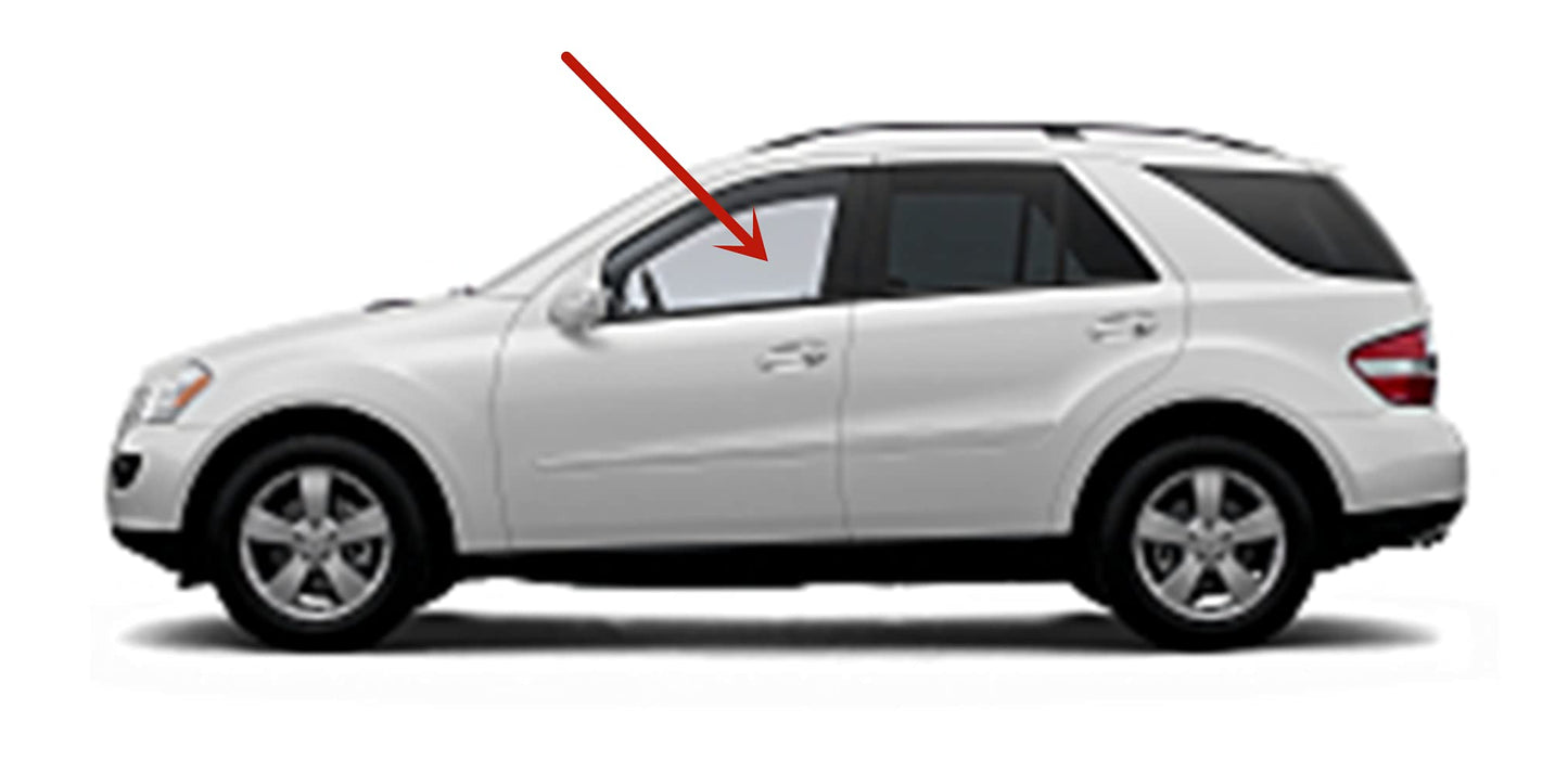 Laminated Driver Left Side Front Door Window Door Glass Compatible with Mercedes Benz GL320 & GL350 & GL450 & GL550 2006-2012 Models / ML320 & ML350 & ML450 & ML500 & ML63AMG 2006-2011 Models