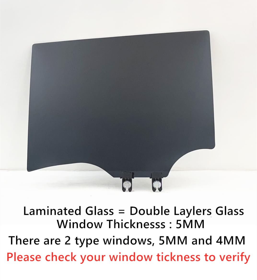 5MM Thickness Laminated Privacy Driver Left Side Rear Door Window Door Glass Compatible with Jeep Grand Cherokee L 2021-2025 Models