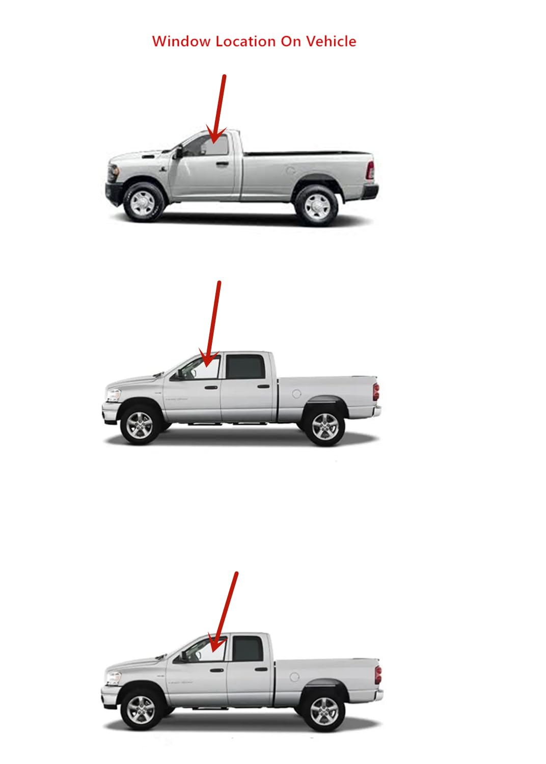 Laminated Driver Left Side Door Window Door Glass Compatible with Ram 2500 3500 4500 5500 Pickup 2019-2025 Model