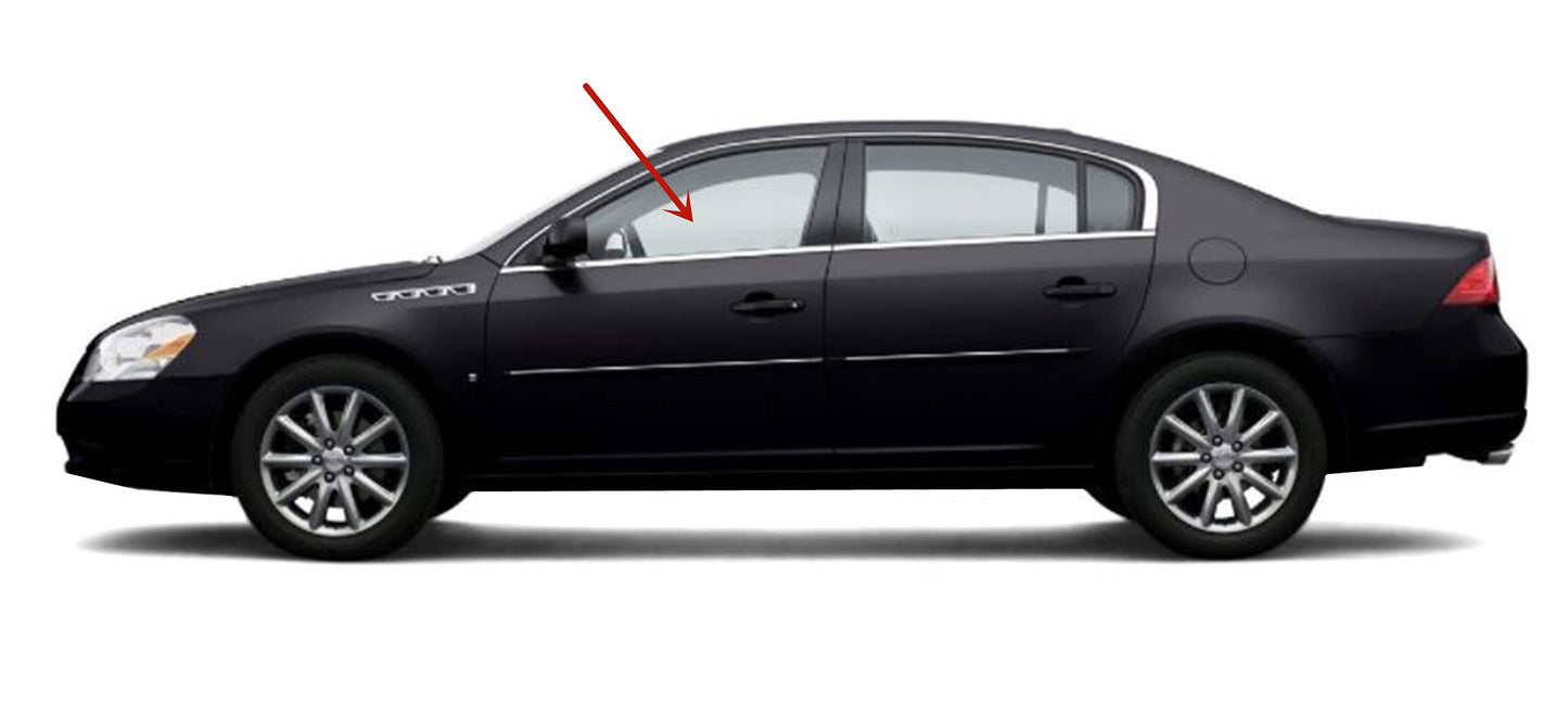 Laminated Driver Left Side Front Door Window Door Glass Compatible with Buick Lucerne 2006-2011 Models