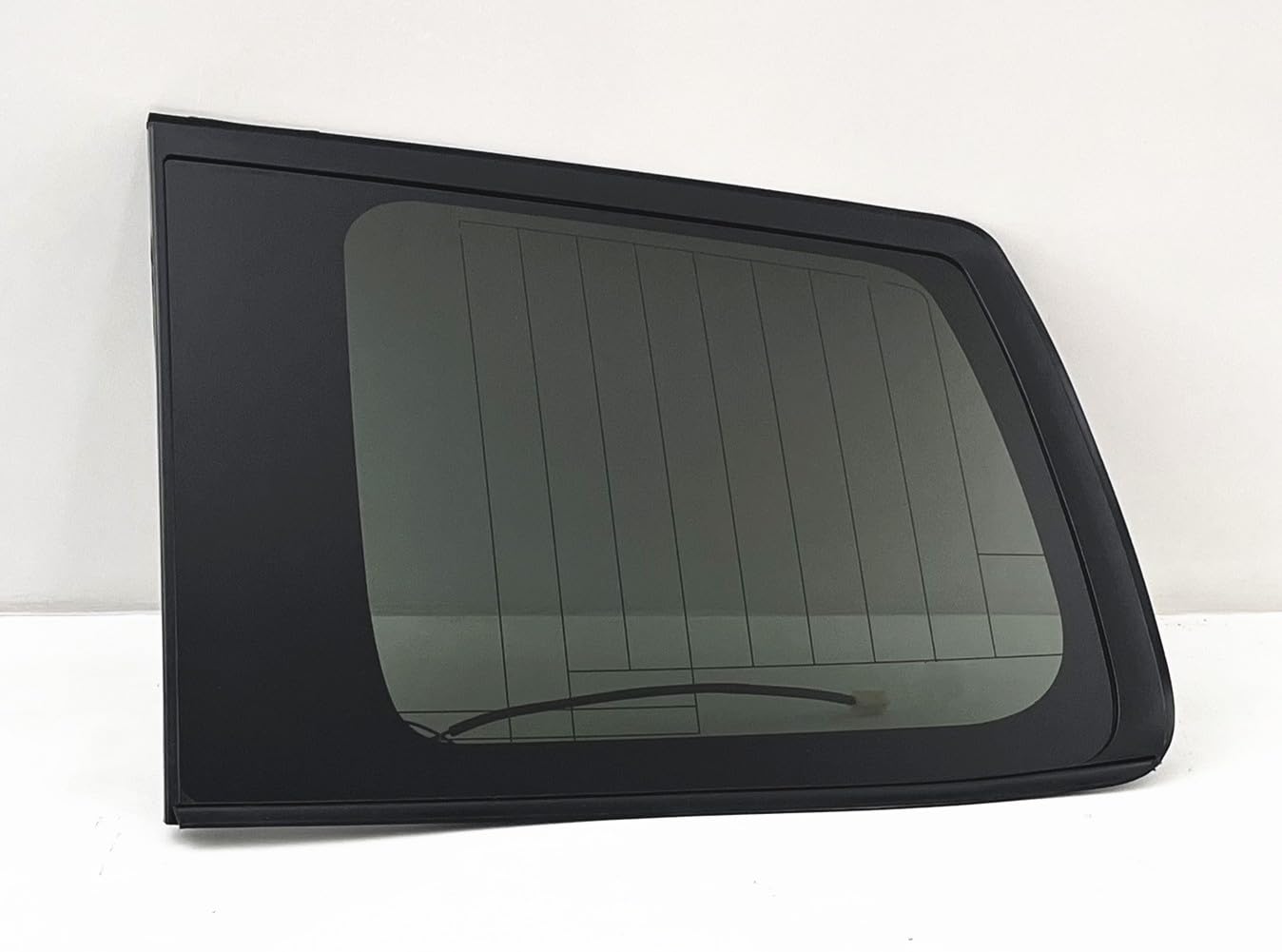 Tempered w/ Antenna Driver Left Side Quarter Window Quarter Glass Compatible with Toyota Highlander 2008-2010 Models