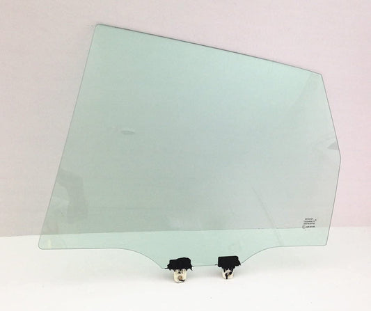 Driver Left Side Rear Door Window Door Glass Compatible with Honda Fit 2009-2014 Models