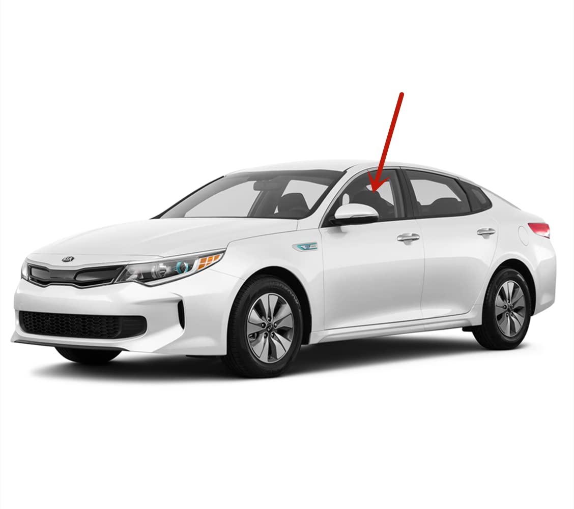 Laminated Driver Left Side Front Door Window Door Glass Compatible with Kia Optima 2015 Models / Optima Hybrid 2014-2016 Models