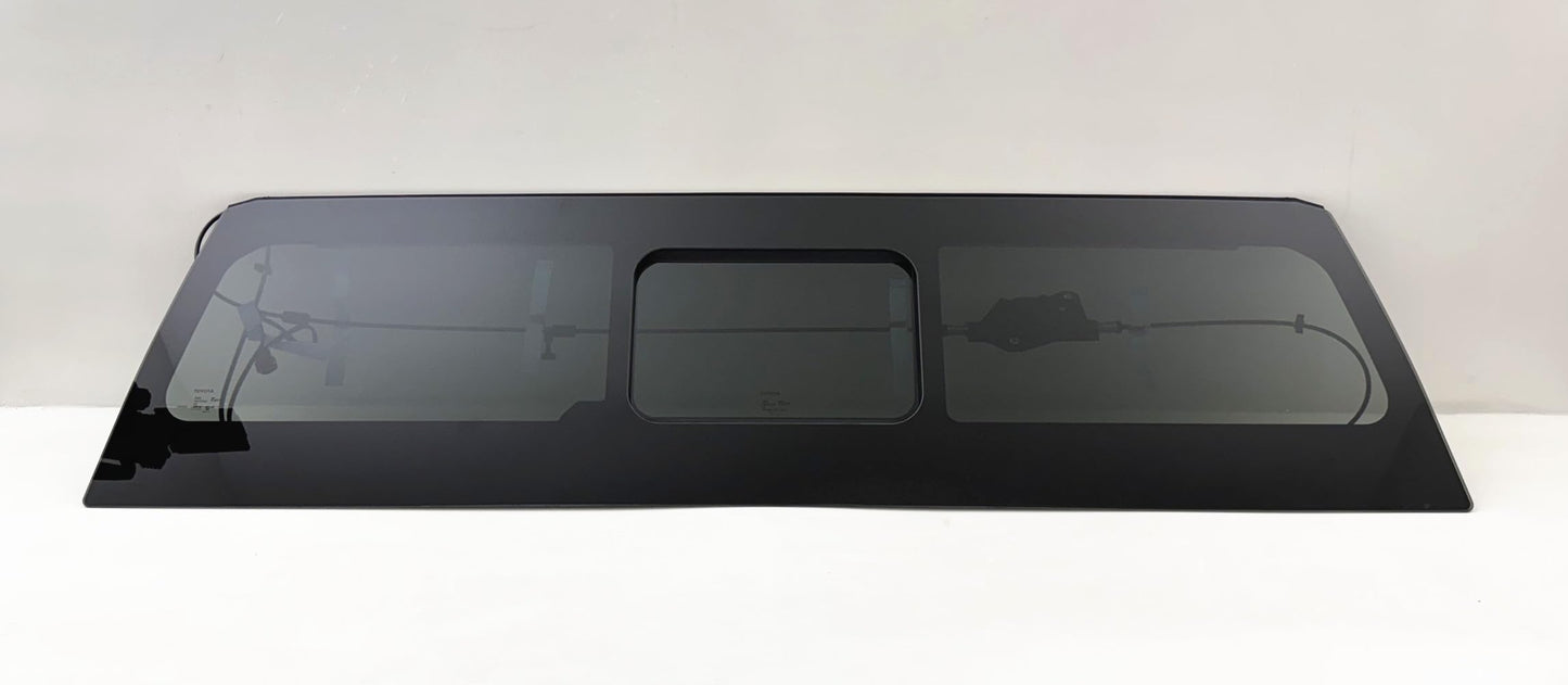OEM Non-Heated Power Style Back Slider Window Back Glass Compatible with Toyota Tacoma Pickup 2024-2025 Models