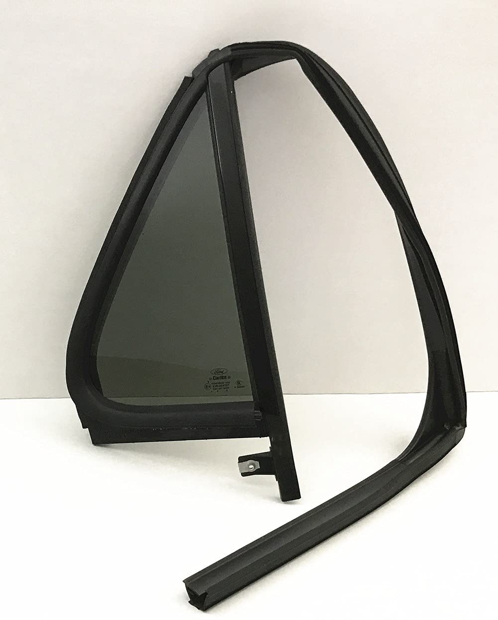 OE w/Logo Passenger Right Side Rear Vent Window Vent Glass Compatible with Ford Explorer 2011-2019 Models