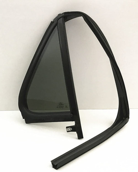 OE w/Logo Passenger Right Side Rear Vent Window Vent Glass Compatible with Ford Explorer 2011-2019 Models