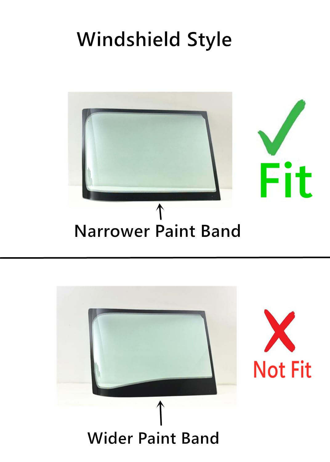 Laminated Passenger Right Side Front Windshield Window Glass Compatible with Freightliner Coronado Columbia Century Class 1996-2018 / 112SD 2012-2022 Models