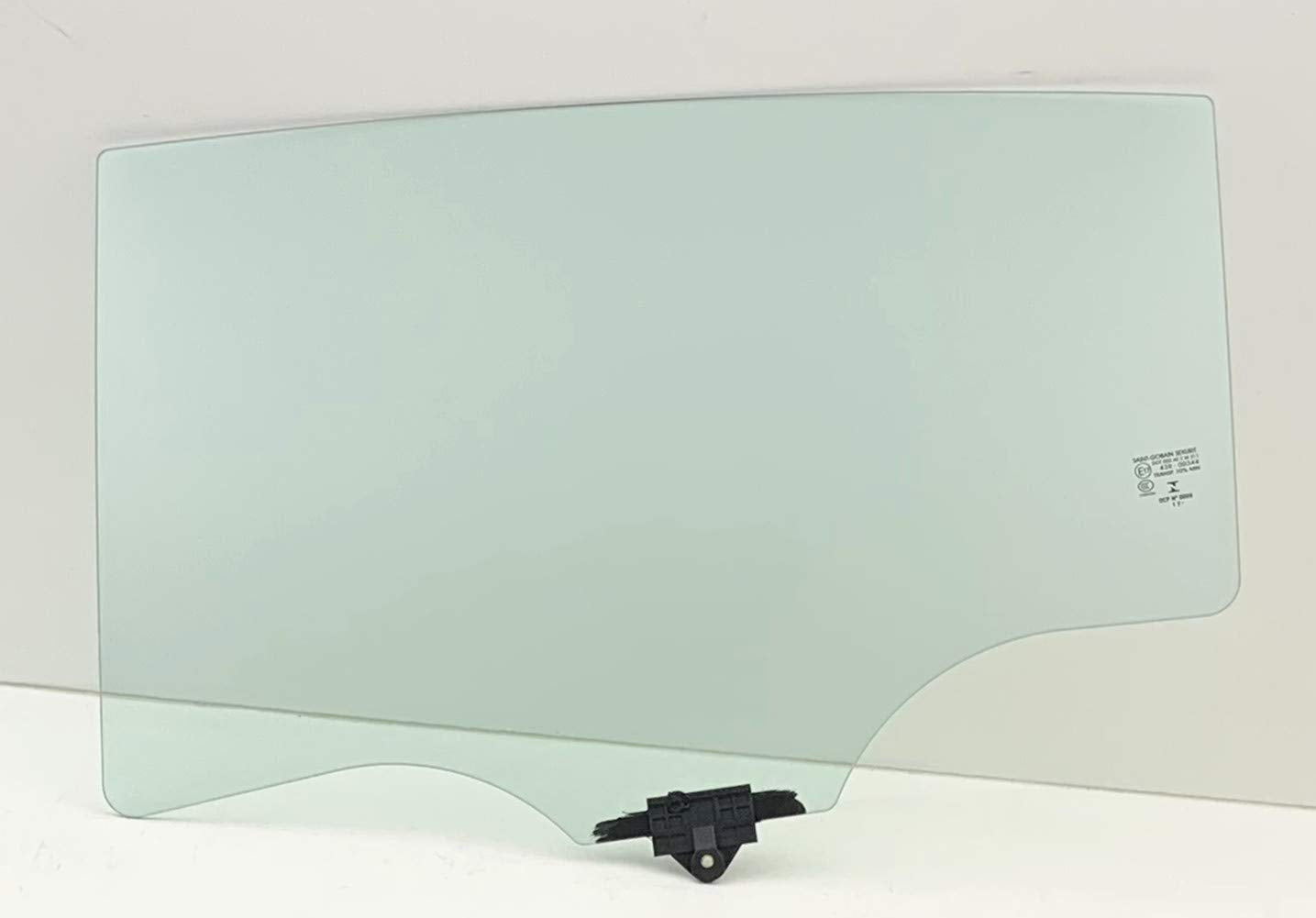 OEM Driver Left Side Rear Door Window Door Glass Compatible with Hyundai Ioniq 2017-2022 Models