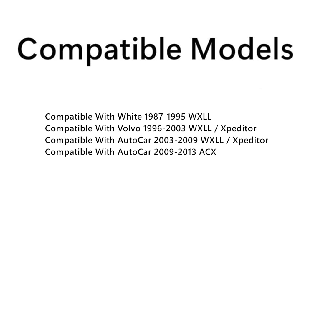 Laminated Driver Left Side Front Windshield Window Glass Compatible with Volvo WXLL-Xpeditor 1996-2003 / White WXLL 1987-1995 / AutoCar WXLL-Xpeitor 2003-2009 / AutoCar ACX 2009-2013
