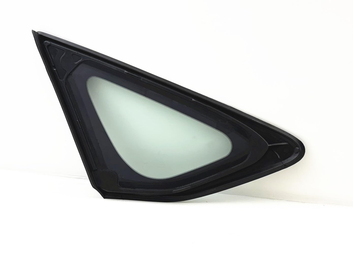 Chrome Molding Style Passenger Right Side Quarter Window Quarter Glass Compatible with Honda Accord 2023-2025 Models