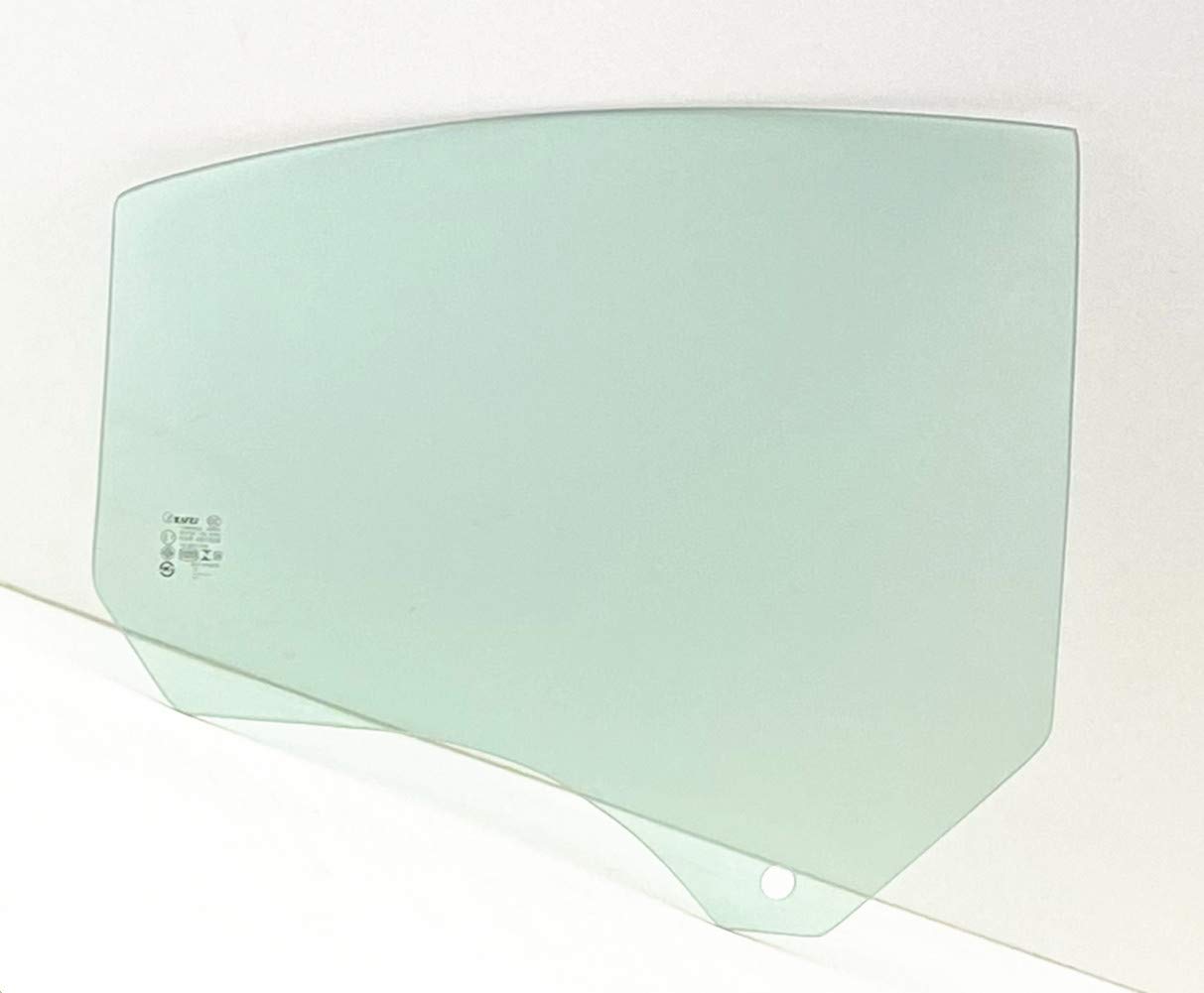Passenger Right Side Rear Door Window Door Glass Compatible with Mercedes Benz CLA250 / CLA45AMG 2014-2019 Models
