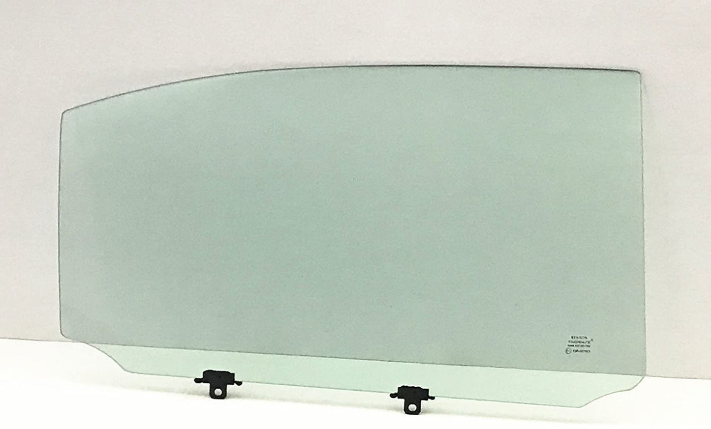Passenger Right Side Rear Door Window Door Glass W/ 2x5mm Clip Compatible with Lexus LS460 2007-2017 Models (Not For LS460 L)