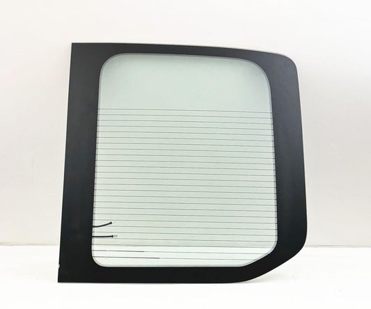 Heated Rear Back Window Back Glass Passenger Right Side Compatible with Ford Transit 100.8" Mid-Roof & 110.2'' High-Roof Van 2015-2025 Models (Not for Low-Roof , Or Transit Connect)