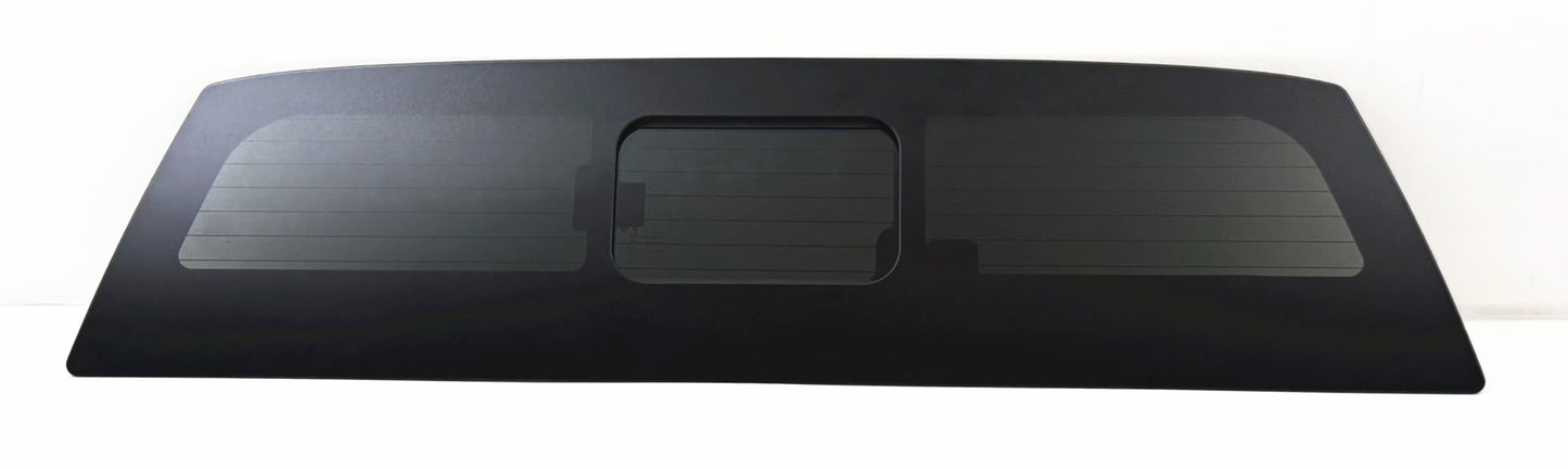 Heated Tempered Rear Manual Slider Window Back Glass Compatible with Hyundai Santa Cruz 2022-2024 Models