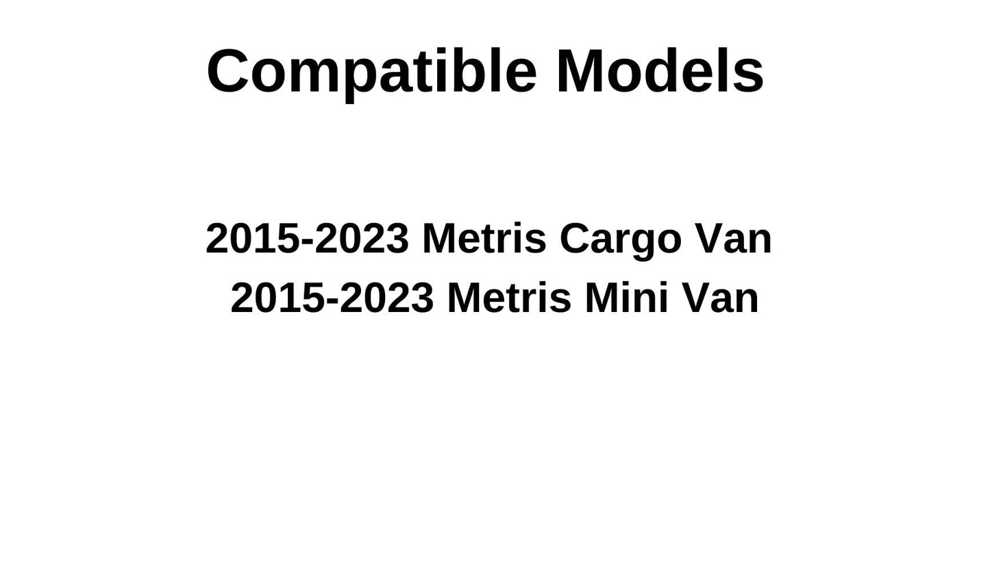 Heated Back Window Back Glass Driver Left Side Compatible with Mercedes Benz Metris 2015-2023 Models