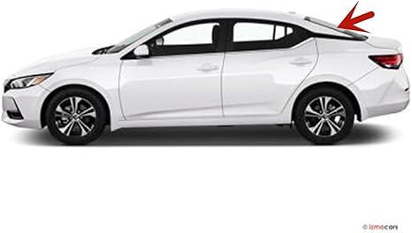 Heated Back Window Back Glass Compatible with Nissan Sentra 2020-2024