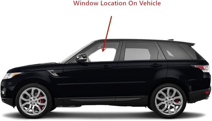Driver Left Side Front Door Window Door Glass Laminated Compatible with Range Rover Sport 2014-2022 Models