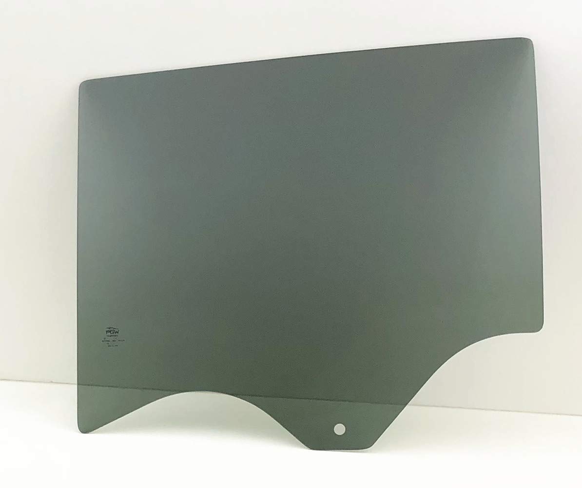 Driver Left Side Rear Door Window Door Glass Compatible with GMC Acadia 2017-2023 Models (not for Acadia Limited Model)