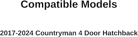 Driver Left Side Front Door Window Door Glass Compatible with Mini Countryman 2017-2024 Models