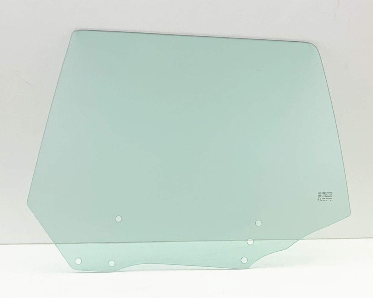 Driver Left Side Rear Door Window Door Glass Compatible with Subaru Forester 1998-2002 Models