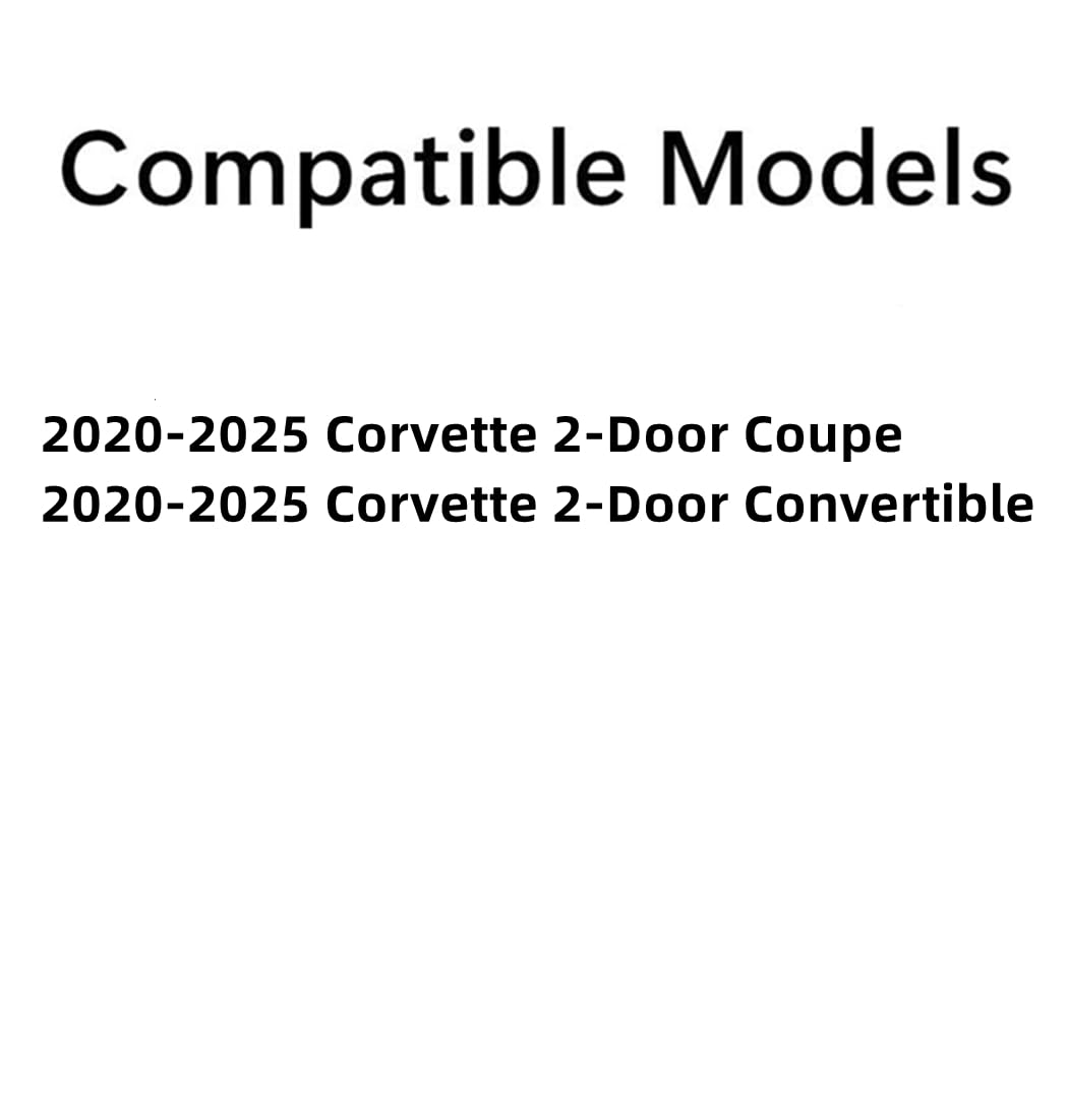 Heated Back Window Back Glass Compatible with Chevrolet Corvette 2 Door Coupe 2020-2025 Models