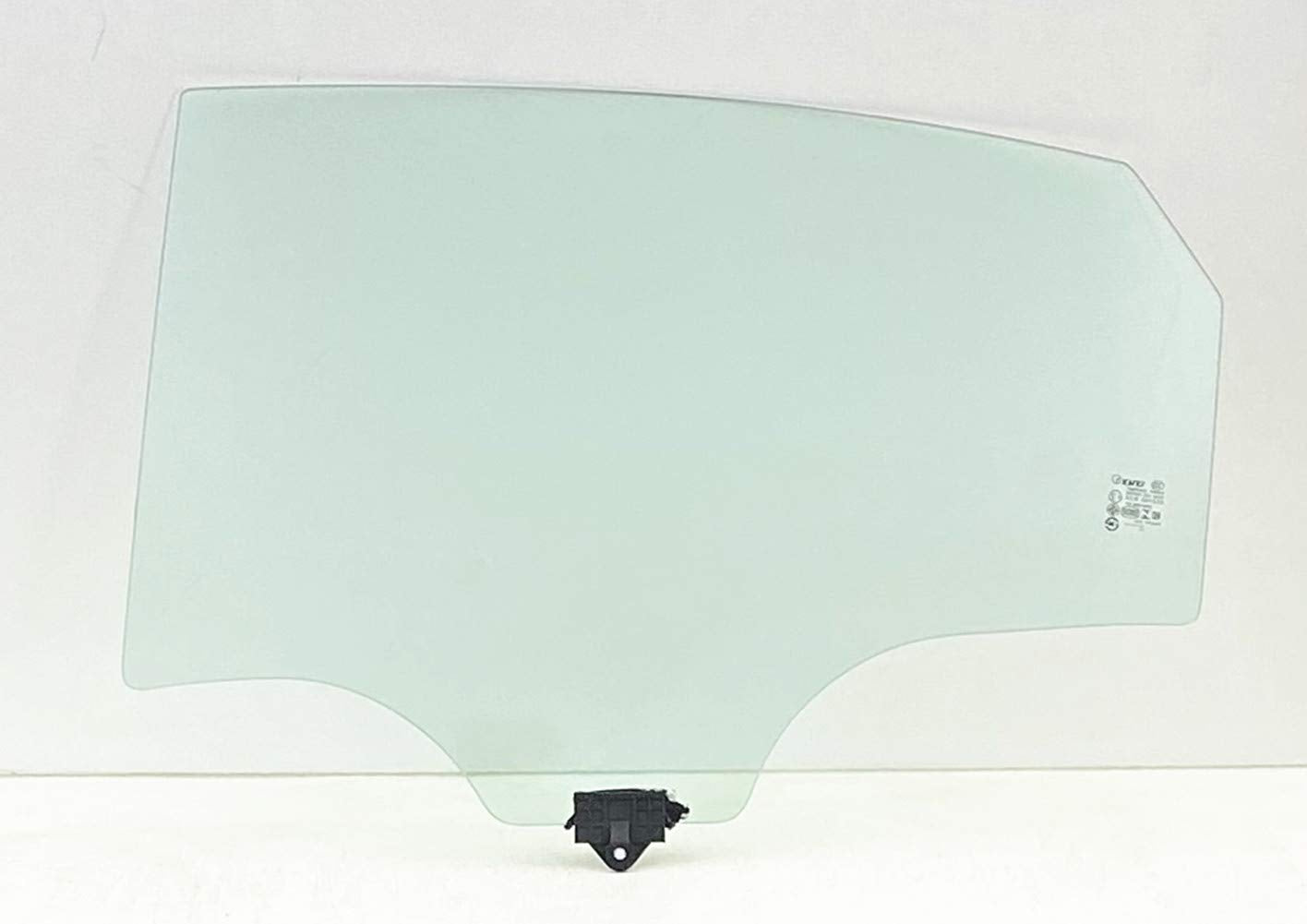 Driver Left Side Rear Door Window Door Glass Compatible with Kia Forte 2019-2024 4-Door Sedan Models