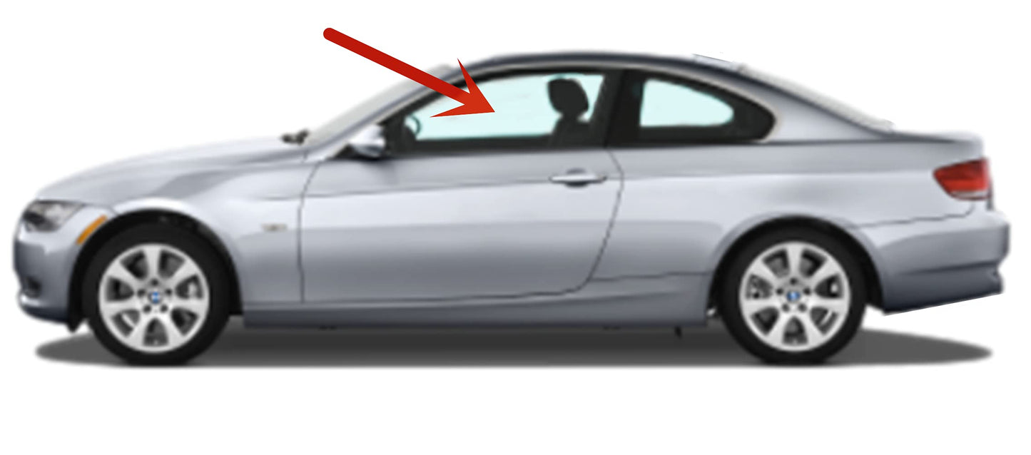 OEM Driver Left Side Door Window Door Glass Compatible with BMW 328i 328xi 335i 335is 335xi M3 2 Door Coupe 2007-2013 Models