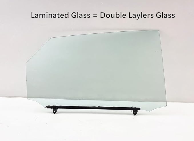 Laminated Passenger Right Side Rear Door Window Door Glass Compatible with Toyota Mirai 2016-2020 Models