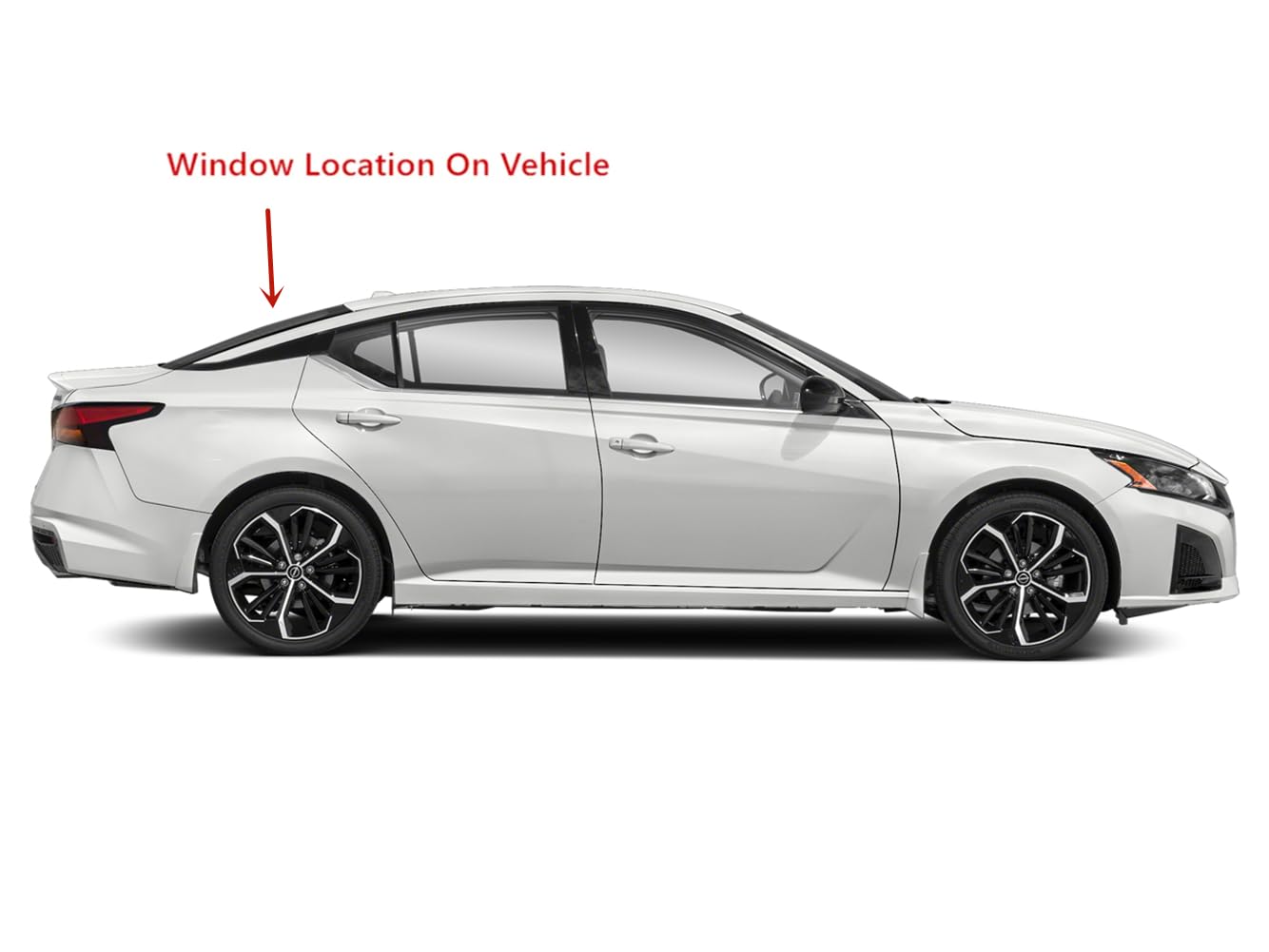Heated Back Window Back Glass Compatible with Nissan Altima 2019-2025 Models
