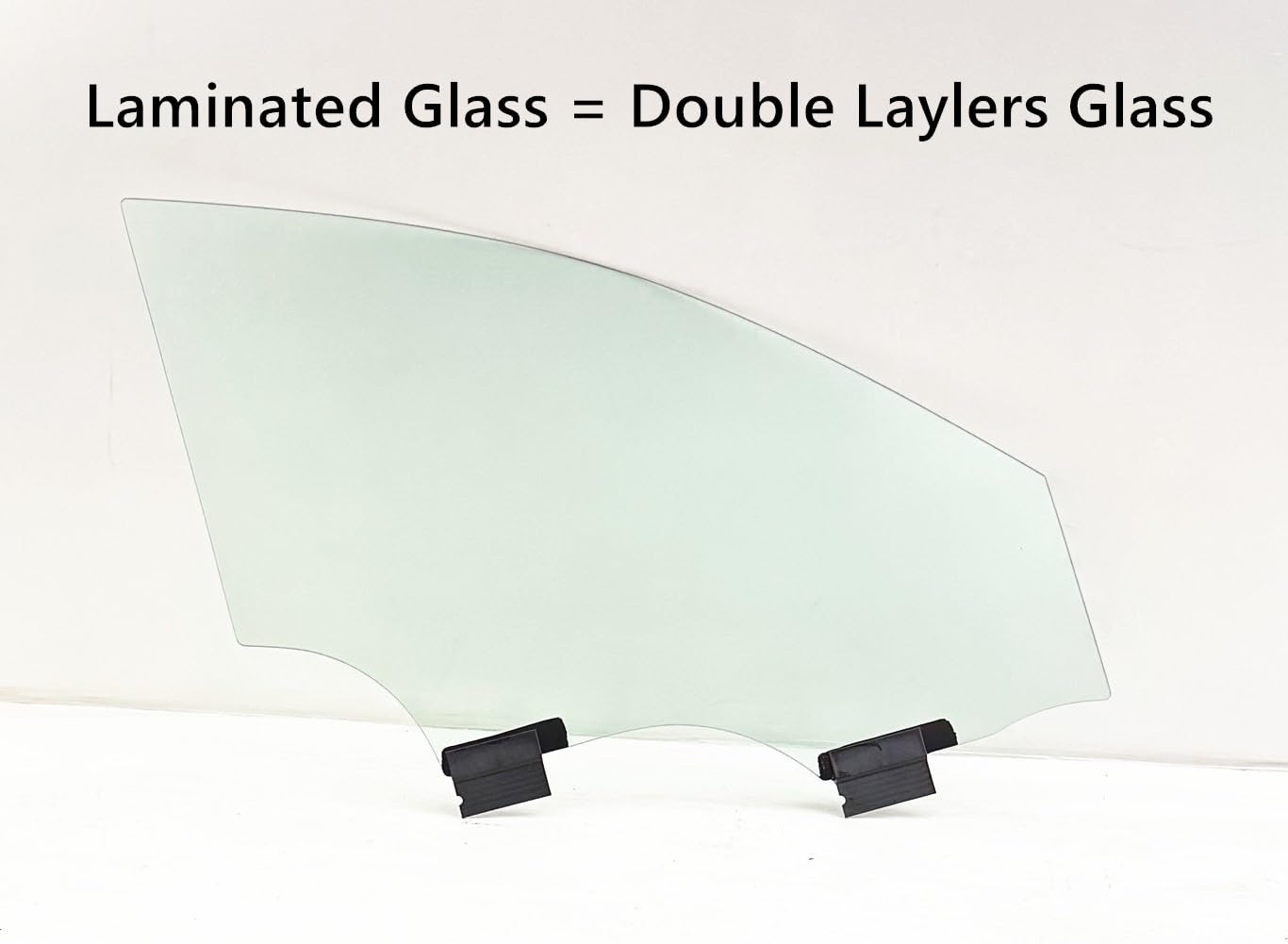 Laminated Passenger Right Side Front Door Window Door Glass Compatible with Benz C300 / C400 / C63 AMG / C65 AMG 2015-2018 4-Door Sedan Models