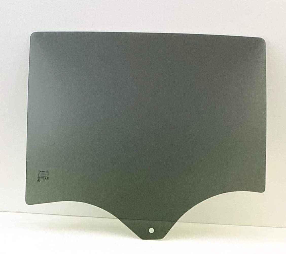 Driver Left Side Rear Door Window Door Glass Compatible with GMC Sierra/Chevrolet Silverado 1500 4-Door Crew Cab 2019-2025 Models