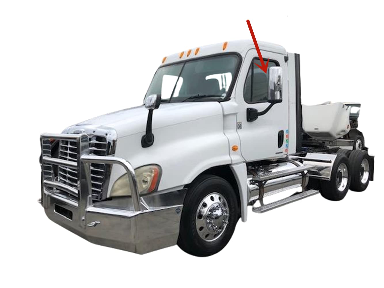Driver Left Side Door Window Door Glass Compatible with Freightliner Cascadia 2008-2024 Models