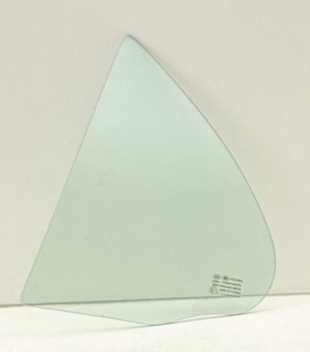 Driver Left Side Rear Vent Window Vent Glass Compatible with Geo Prizm 4 Door Sedan 1993-1997 Models