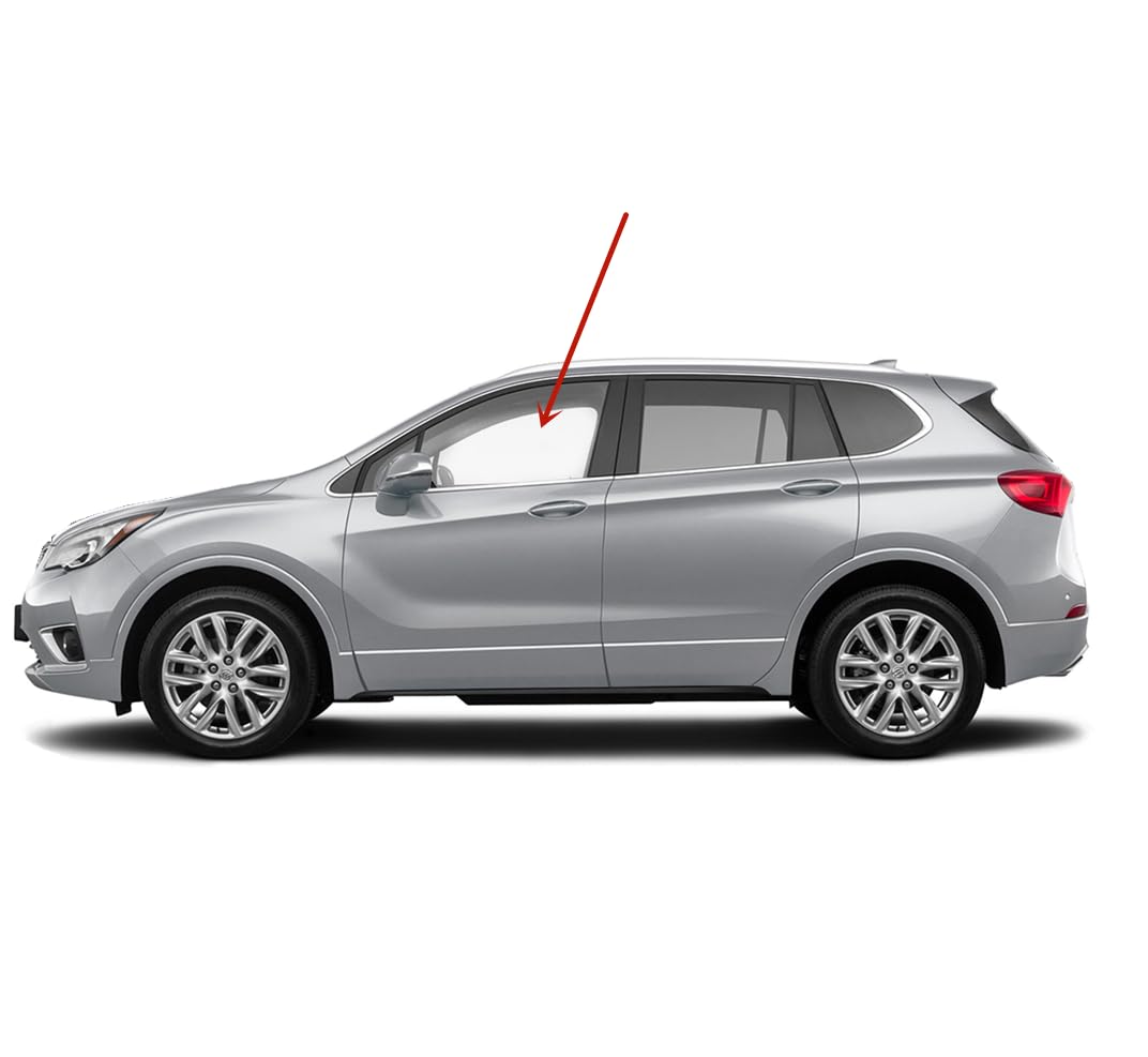 Laminated Driver Left Side Front Door Window Door Glass Compatible with Buick Envision 2016-2020 Models