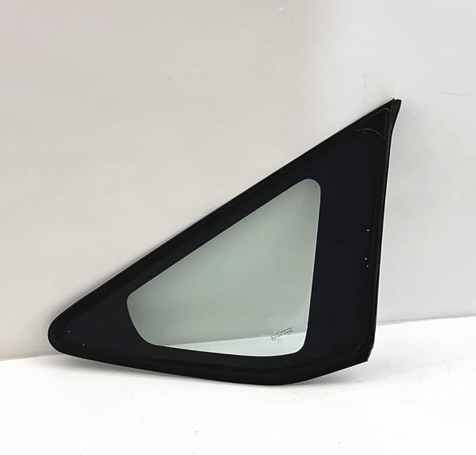 Driver Left Side Rear Quarter Window Quarter Glass Compatible with Toyota Prius V 2012-2018 Models