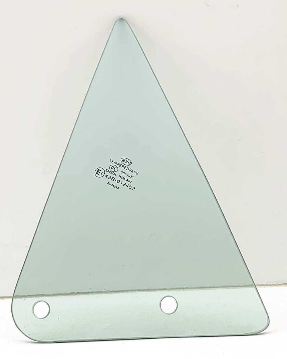 Passenger Right Side Front Vent Window Vent Glass Compatible with Subaru BRZ 2013-2021 / Scion FR-S 2013-2016 / Toyota 86 2017-2020 2-Door Coupe Models