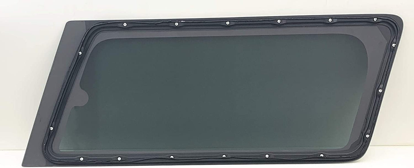 Stationary Driver Left Side Quarter Window Quarter Glass Compatible with Ford Expedition EL Long Wheel Base 2008-2017 Models