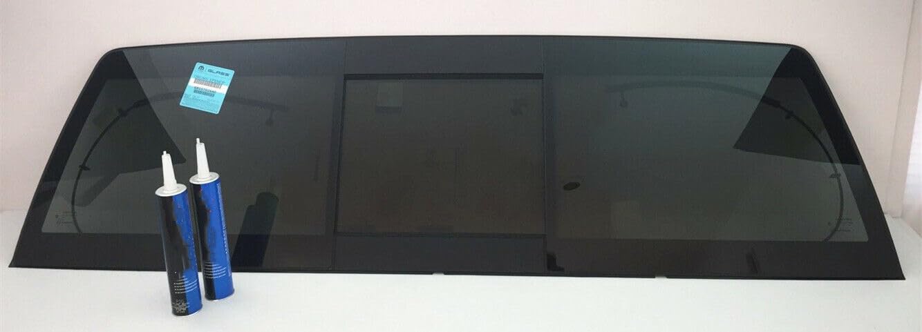 OE Power Sliding Back Window Back Power Slider Glass Compatible with Dodge Ram Pickup 2009-2018 1500 & 2019-2024 1500 Classic & 2010-2025 2500 3500 & 2011-2025 3500Cab/Chs 4500 5500 Models