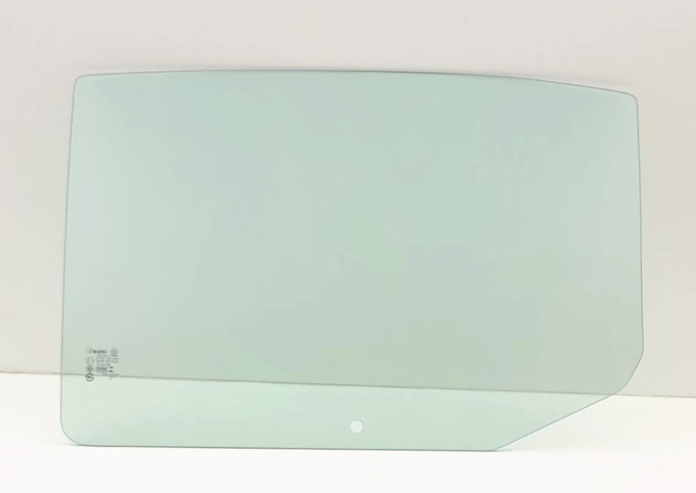 Driver Left Side Rear Door Window Door Glass Compatible with Chrysler 200 4 Door Sedan 2011-2014 Models