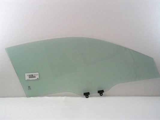 Passenger Right Side Door Window Door Glass Compatible with Honda Civic 2 Door Coupe 2001-2005 Models