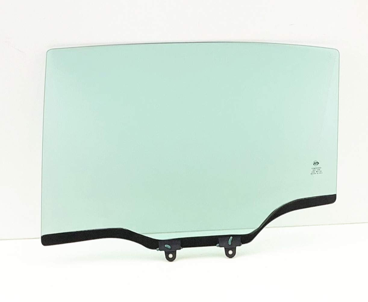 Driver Left Side Rear Door Window Door Glass Compatible with Acura TLX 2015-2020 Models